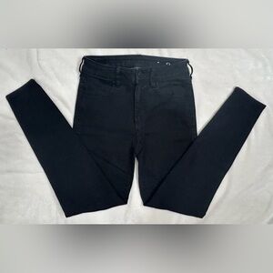 American Eagle NE(X)T Level Stretch Hi-Rise Jegging Black Size 2 Short